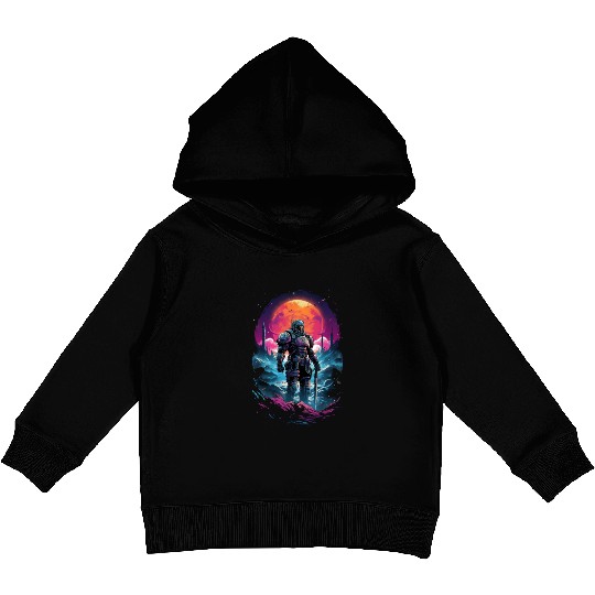 Astro Knight Kids Pullover Hoodies
