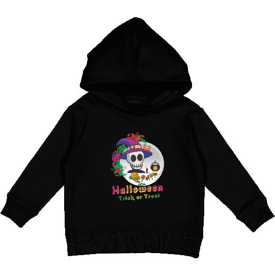 Halloween Trick or Treat Kids Pullover Hoodies