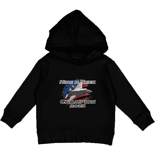 F-35 Hide and Seek Champion Kids Pullover Hoodies