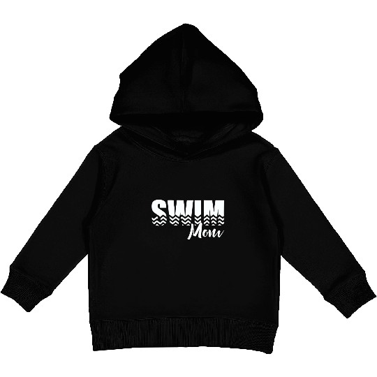 Funny Swim Mom Kids Pullover Hoodies