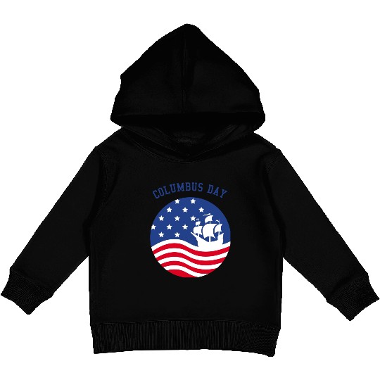 COLUMBUS DAY Kids Pullover Hoodies