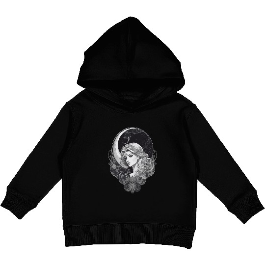 Virgo Tarot Spirituality - Precise Wisdom Kids Pullover Hoodies