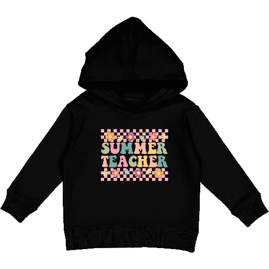 SUMMER TEACHER Kids Pullover Hoodies