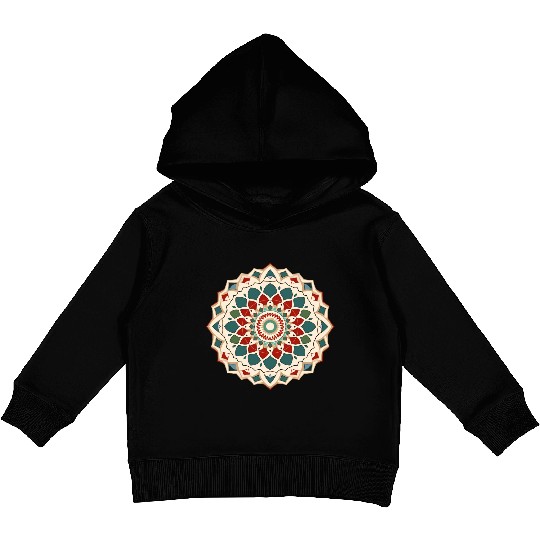 Arabian Mandala Art Kids Pullover Hoodies