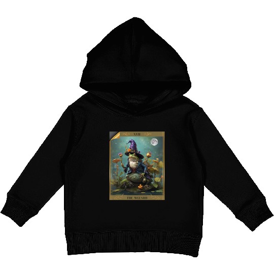 he Wizard Comfort Colors Oversized Kids Pullover Hoodies, Frog Ta