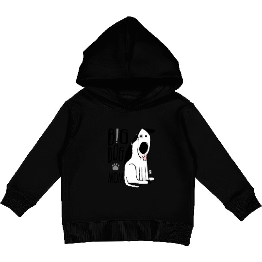Big Dog Mom Kids Pullover Hoodies