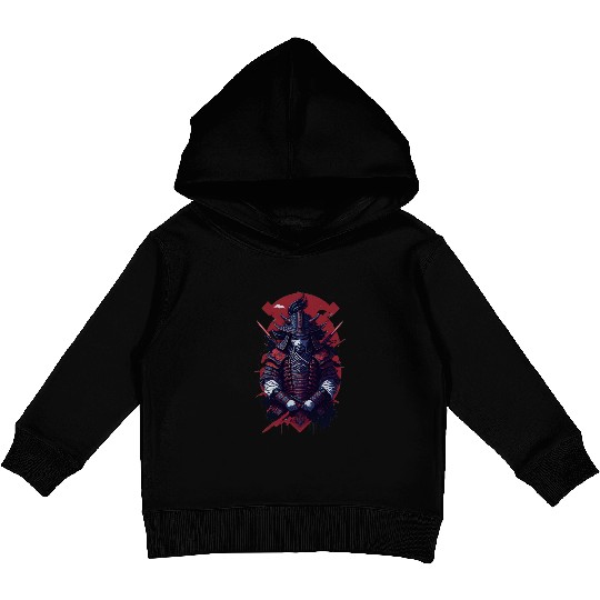 Samurai Kids Pullover Hoodies