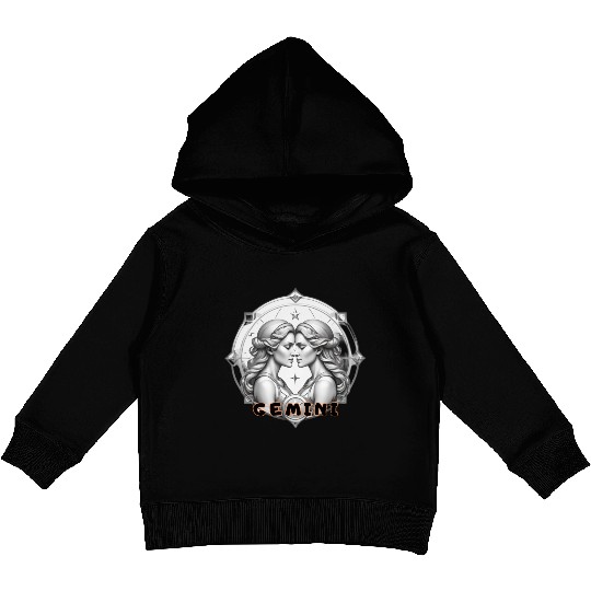 Gemini Horoscope Kids Pullover Hoodies