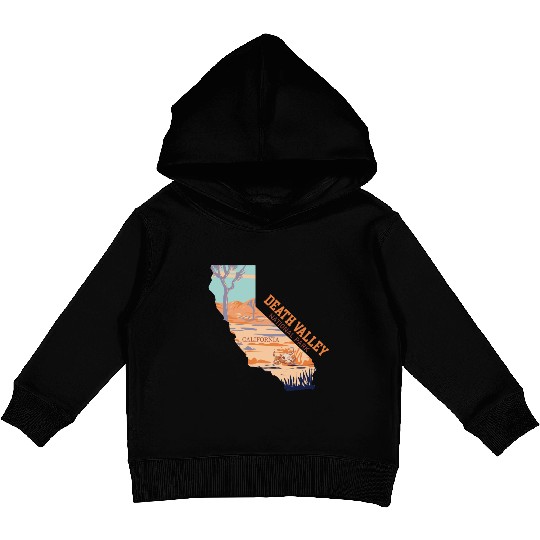 DEATH VALLEY NATIONAL PARK Kids Pullover Hoodies