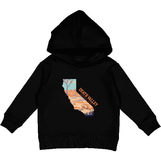 DEATH VALLEY NATIONAL PARK Kids Pullover Hoodies