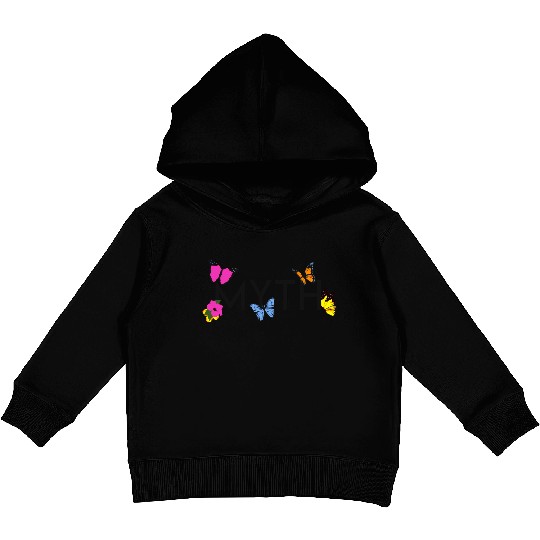 Impossible is a... Myth Hibiscus et papillon Kids Pullover Hoodies