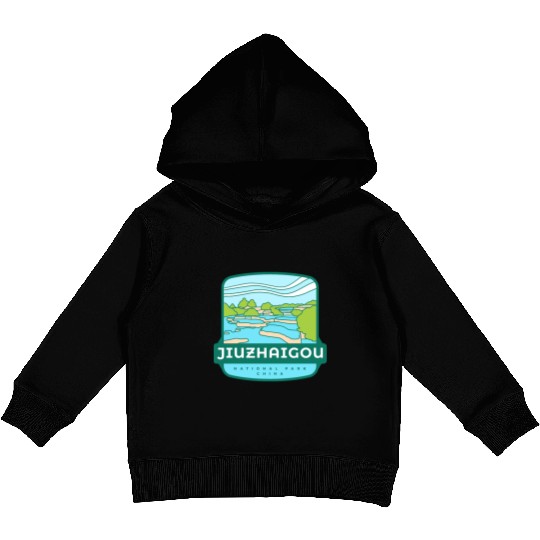 Jiuzhaigou National Park - China Kids Pullover Hoodies
