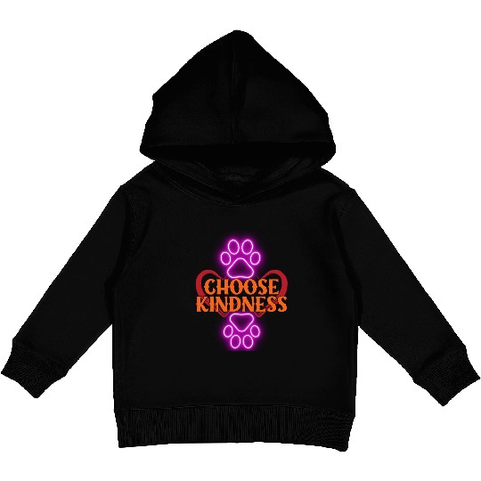 Choose Kindness Kids Pullover Hoodies