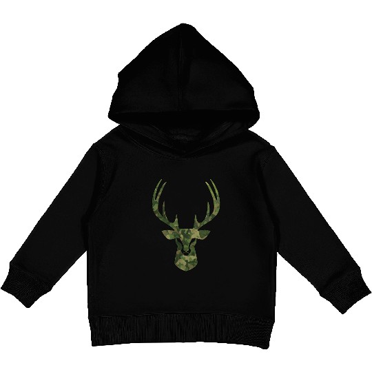 Deer Hunter Tree camouflage Kids Pullover Hoodies