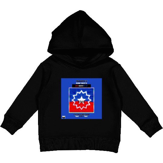 Celebrate Juneteenth: The Red White & Blue Kids Pullover Hoodies