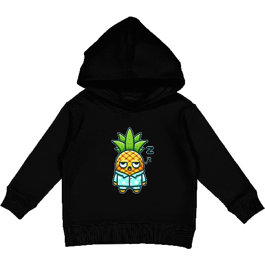 Pineapple Bedtime Kids Pullover Hoodies