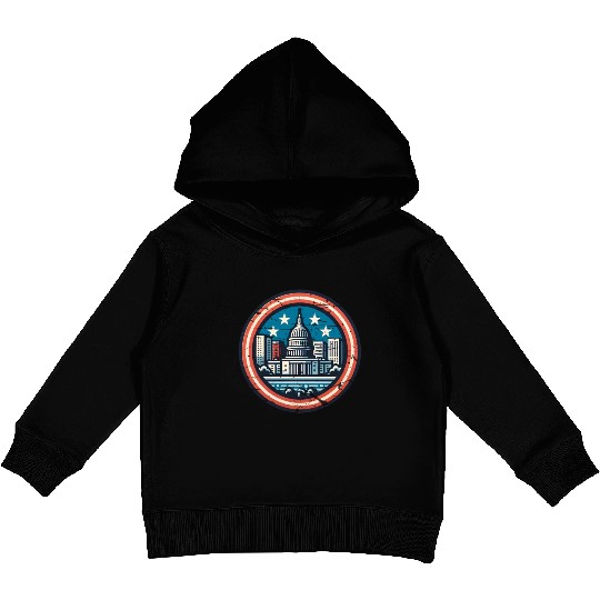 Washington DC Kids Pullover Hoodies