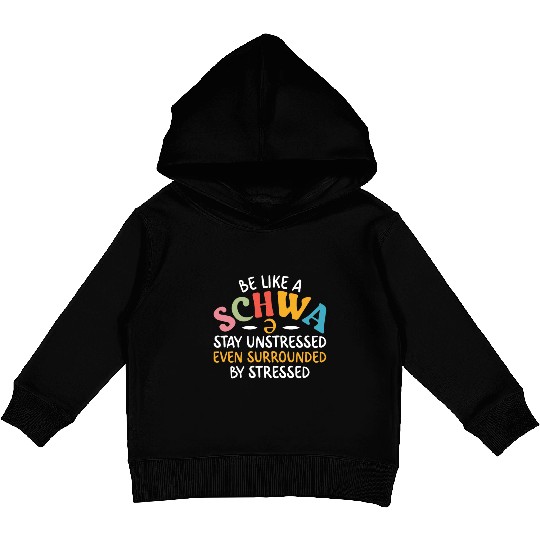 English Teacher Funny Grammar Kids Pullover Hoodies
