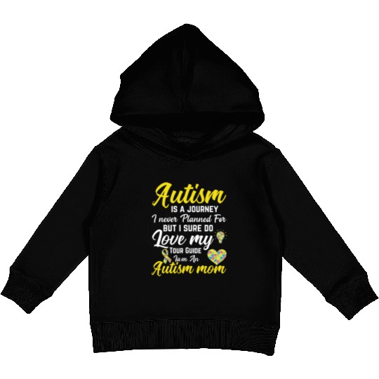 Autism Mom Journey: Love Tour Kids Pullover Hoodies