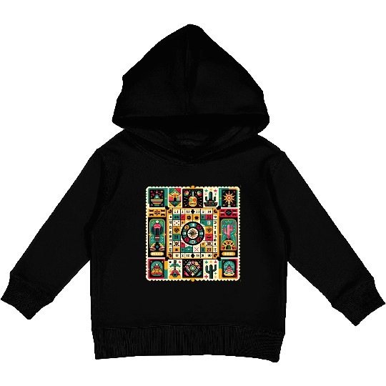 Loteria: Mexico's Bingo Fiesta Kids Pullover Hoodies