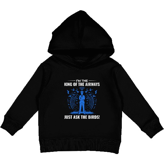 Air Traffic Controller ATC Aviation Humor Airplane Kids Pullover Hoodies
