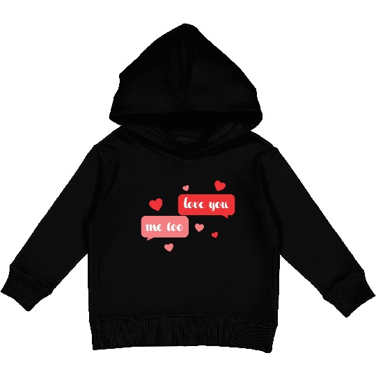 I love me too Kids Pullover Hoodies