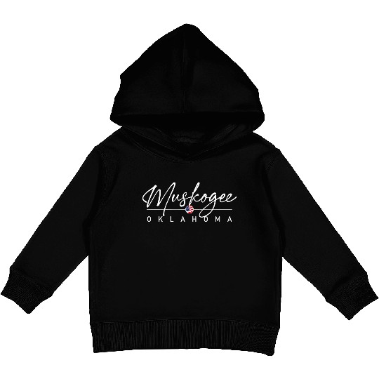 Muskogee Oklahoma Kids Pullover Hoodies