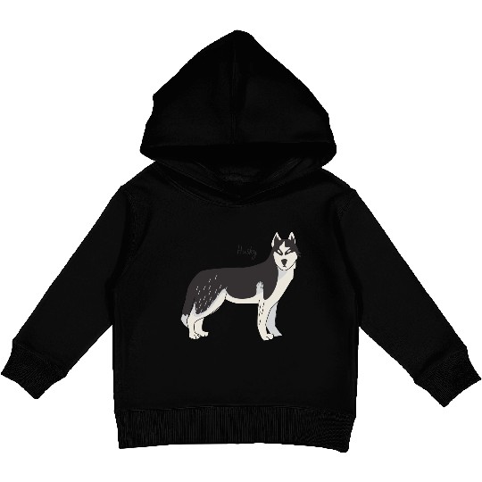 Husky Kids Pullover Hoodies
