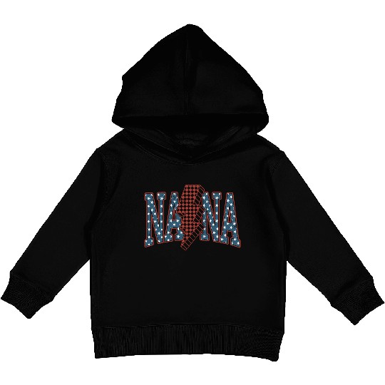 Nana 4th Of July Kids Pullover Hoodies