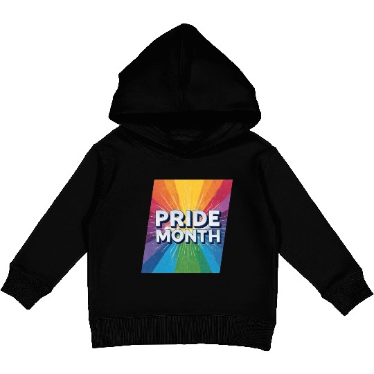 LGBTQ Pride Month Kids Pullover Hoodies