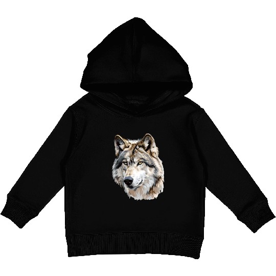 Cool wolf Kids Pullover Hoodies