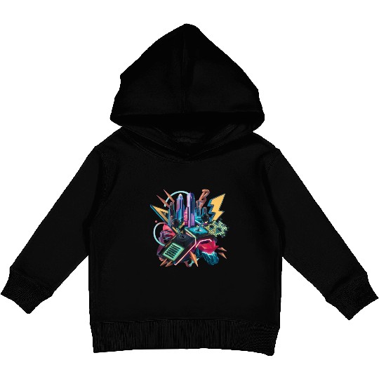 Modern Pop Culture Kids Pullover Hoodies