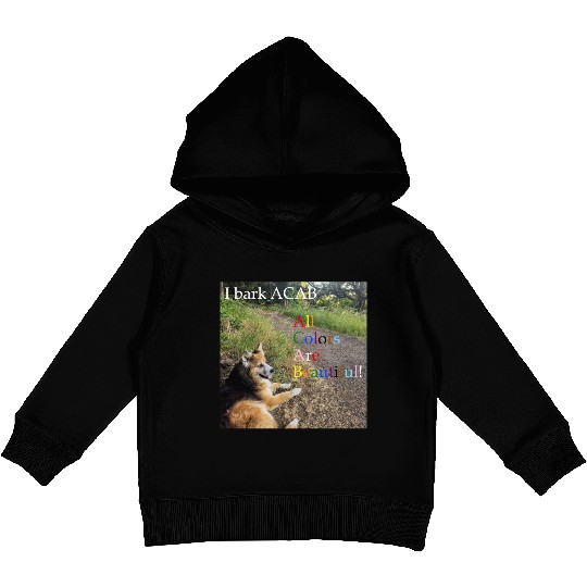 I bark ACAB Kids Pullover Hoodies
