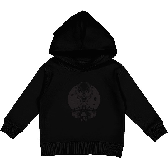 THE TRUTH IS OUT THERE Kids Pullover Hoodies