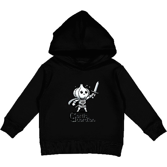 Garlic Guardian Kids Pullover Hoodies