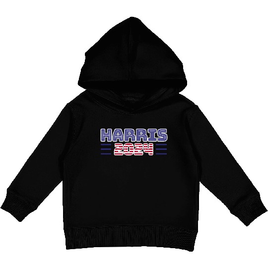 Harris 2024 - Kamala Harris for President Election Kids Pullover Hoodies
