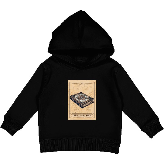 Magic - Black Magic - Magic Book Black Magic Book Kids Pullover Hoodies