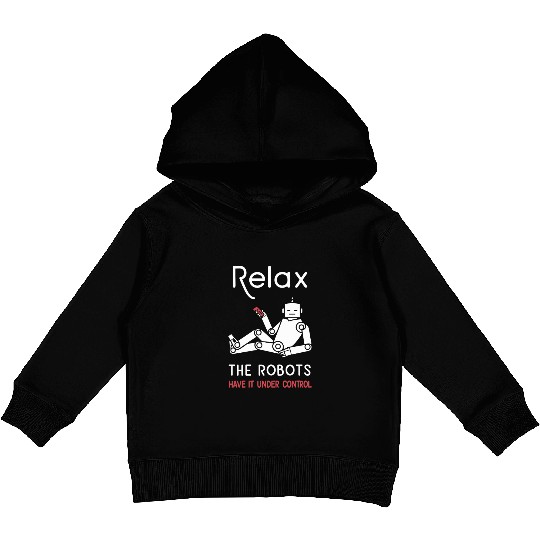 Robotics AI Automation Machine Learning Kids Pullover Hoodies