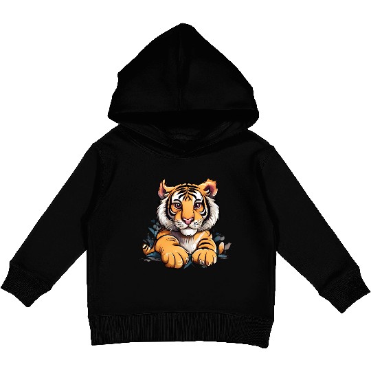 Baby Tiger Kids Pullover Hoodies