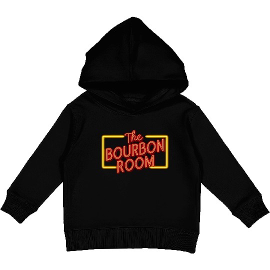 Vintage The Bourbon Room Bar and Music Venue Kids Pullover Hoodies