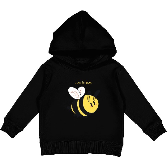 Let it bee! Kids Pullover Hoodies