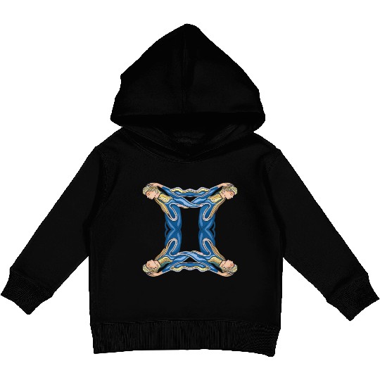 Gemini Quadruplet Unique Design Kids Pullover Hoodies