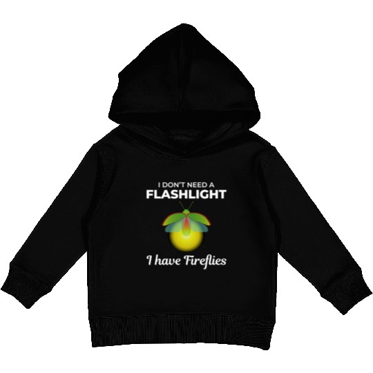 Fireflies Firefly Lightning Bug Insect Collector Kids Pullover Hoodies