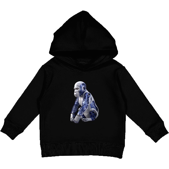 Ape Robotic Kids Pullover Hoodies