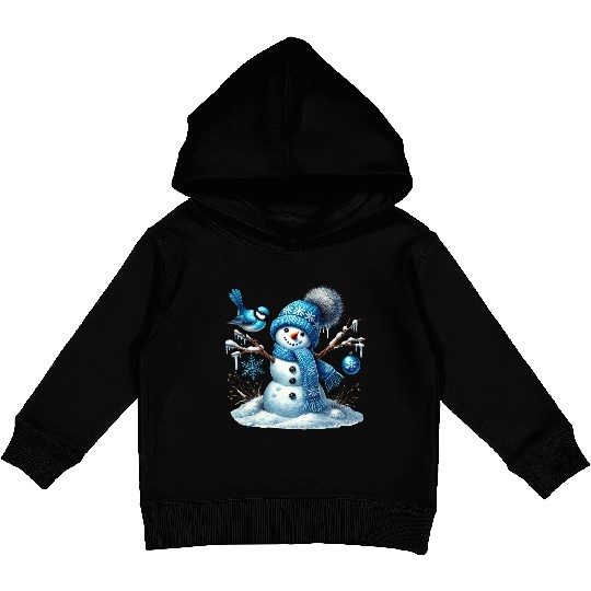Snowman Christmas, Funny Snowman Kids Pullover Hoodies