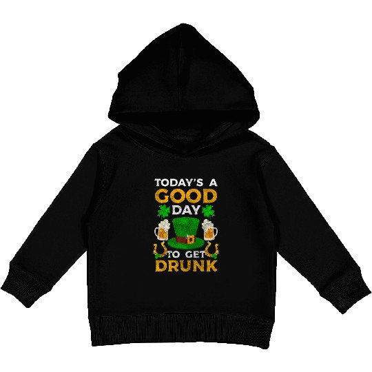 Pub Shamrock Gold World Tour Kids Pullover Hoodies