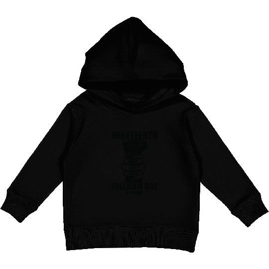 JUNETEENTH blm black lives matter Kids Pullover Hoodies