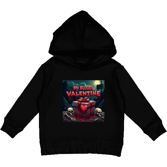 My bloody Valentine Kids Pullover Hoodies
