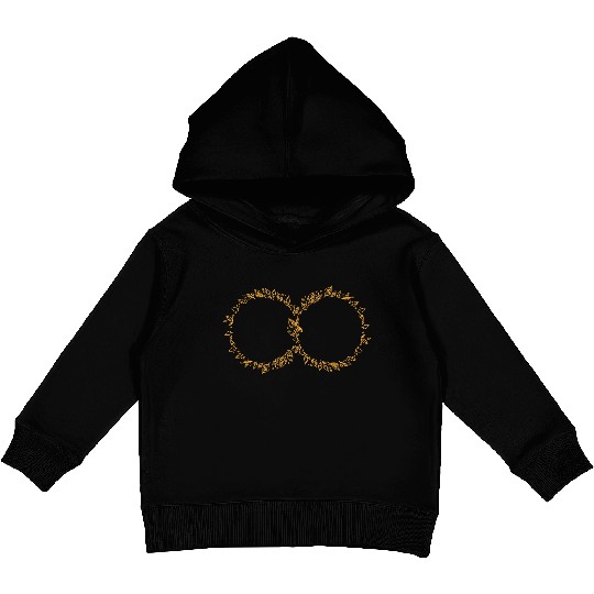 Beautiful Infinity Design Mental Health Awareness Kids Pullover Hoodies