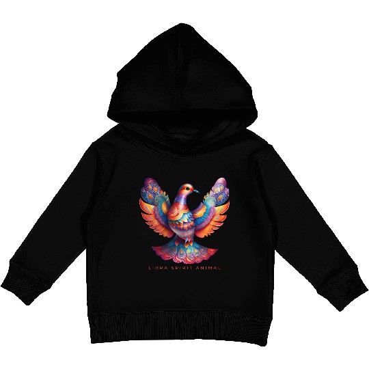 Libra Spirit Animal Dove Alebrije Female Kids Pullover Hoodies